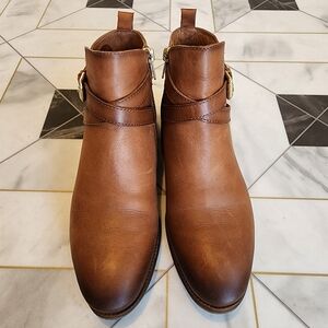 Pikolinos Women's Brown Leather Boots